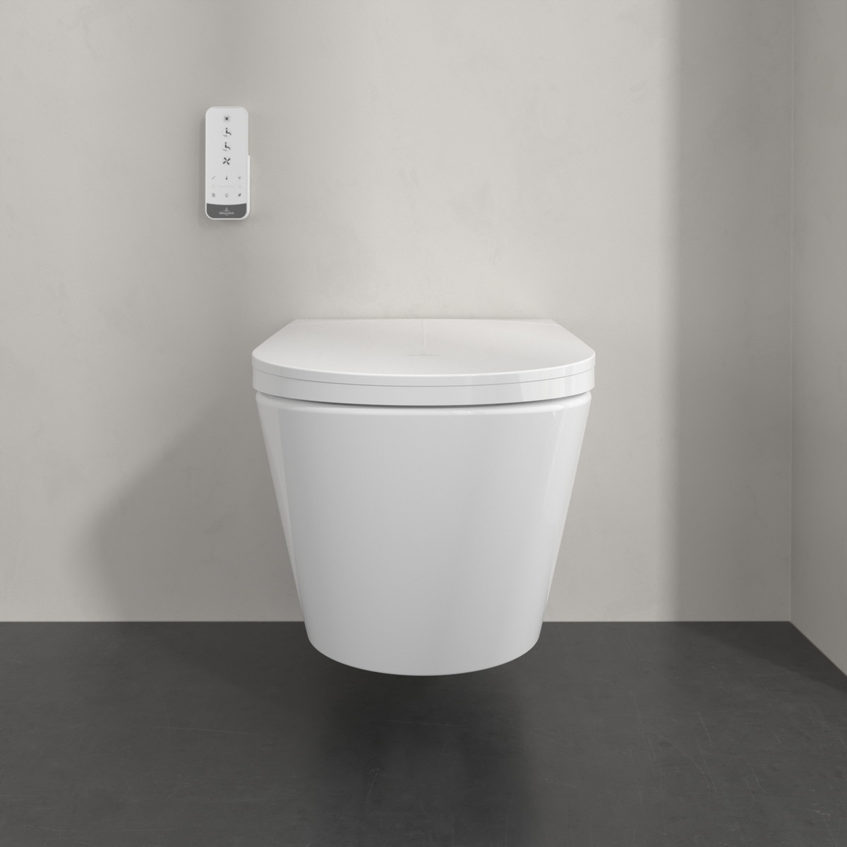 Pakabinamas klozetas Villeroy & Boch TIVO su bide funkcija, directFlush V22EM101 Pakabinamas klozetas Villeroy & Boch TIVO su bide funkcija, directFlush V22EM101