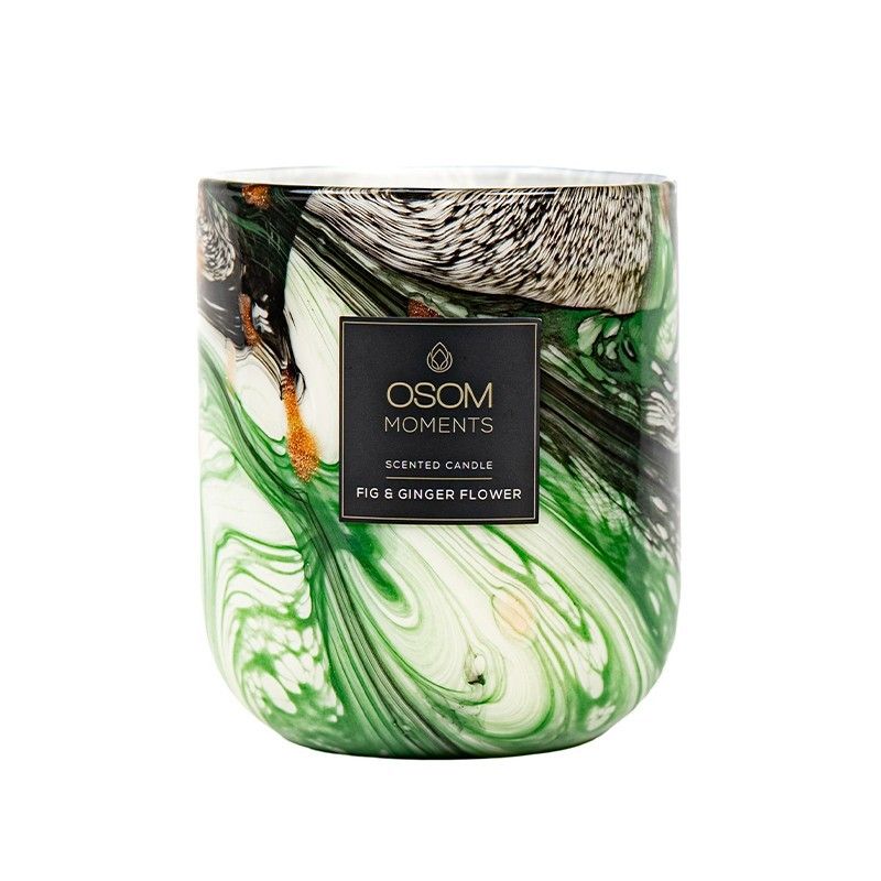 Aromatinė žvakė OSOM Moments Fig & Ginger Flower 1200 g, OSOM2331A