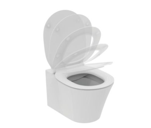 WC dangtis Ideal Standard Connect AIR THIN Soft Close, E036601 WC dangtis Ideal Standard Connect AIR THIN Soft Close, E036601