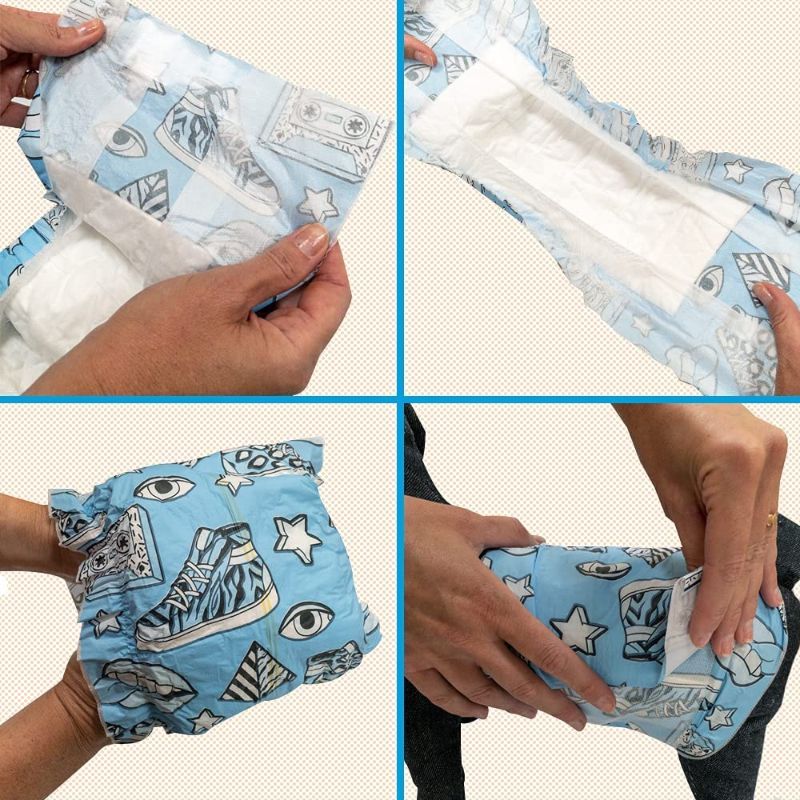 CROCI Dog Nappy sauskelnės patinėliams L 50-60cm 12vnt, C6028413