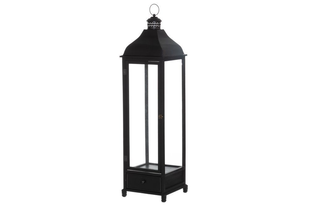 Žibintų komplektas 4 Living Collection Lantern Box, 2 vnt., juoda, 6410416272276