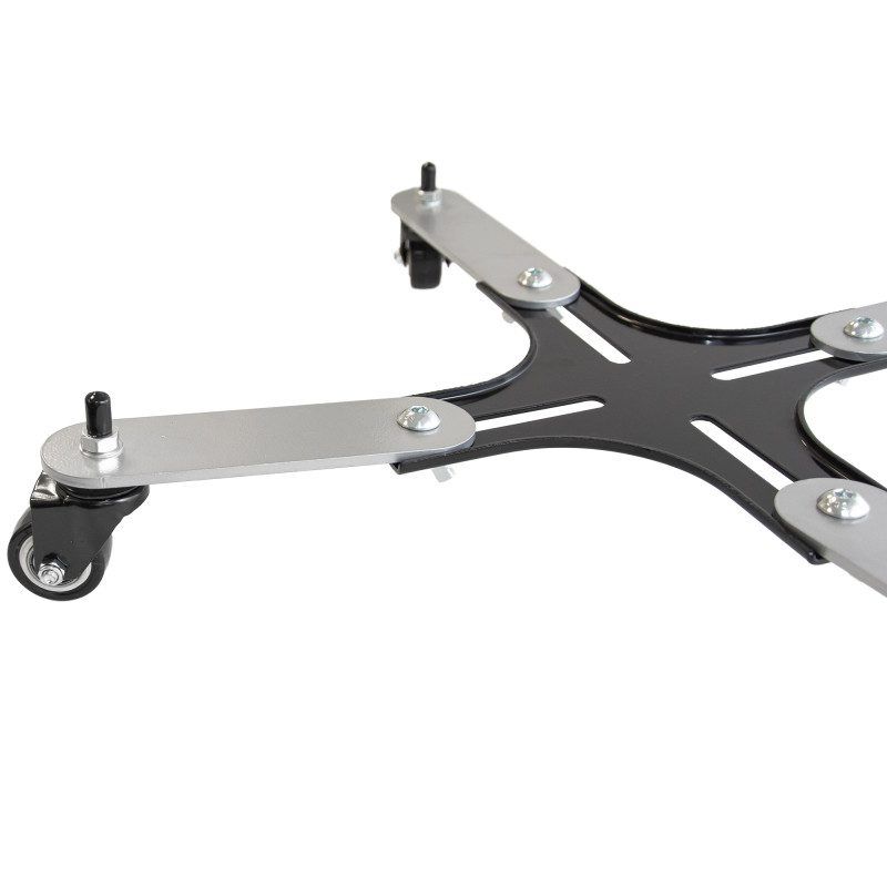 Reguliuojamas gėlių stovas su ratukais, 37–52 cm Reguliuojamas gėlių stovas su ratukais, 37–52 cm