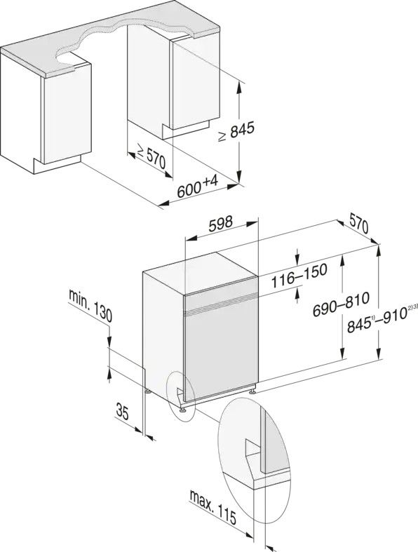 Indaplovė Miele G 7115 SCi XXL, 11780990