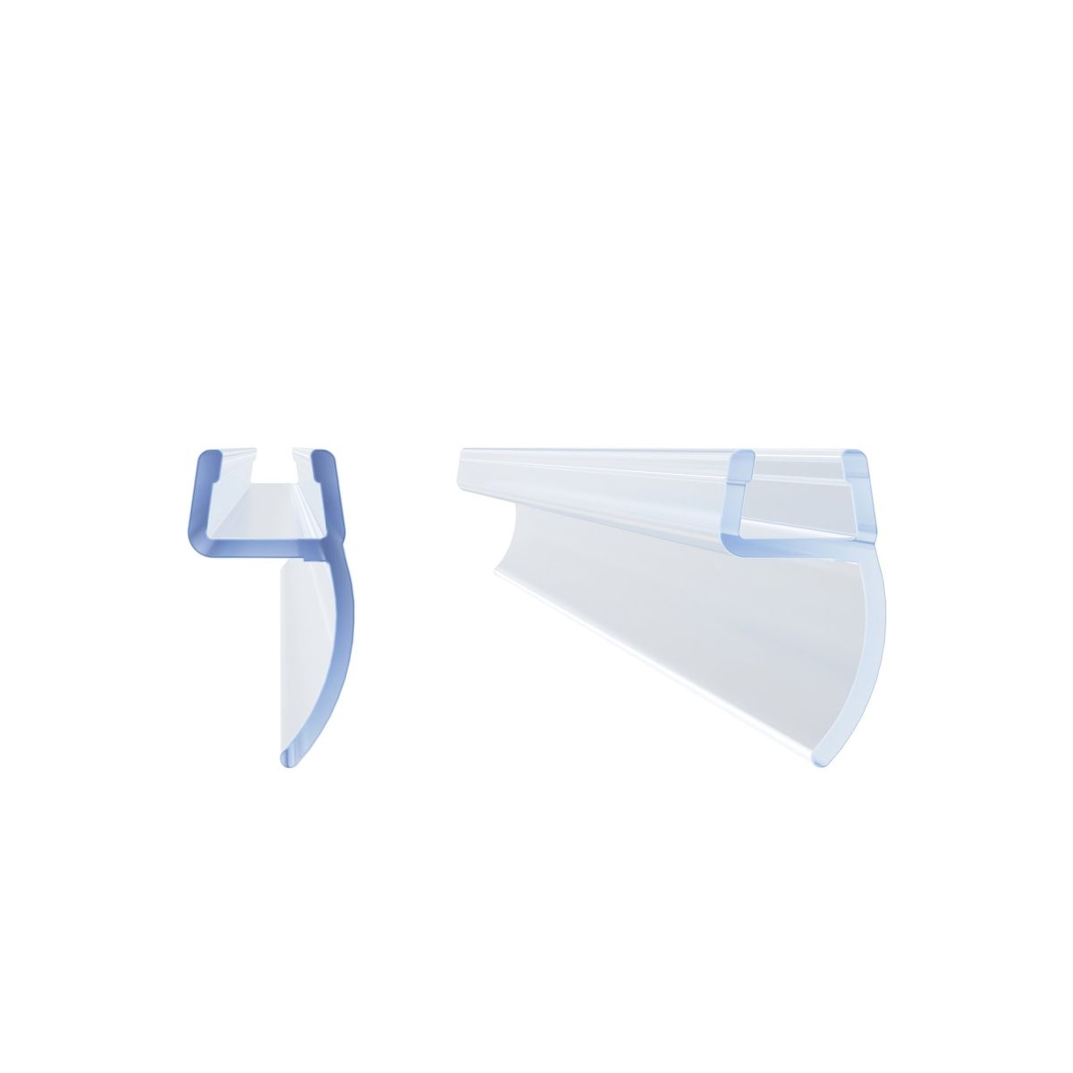Tarpinių komplektas stiklas/stiklas 6mm kabinai PIVOT, D000000037