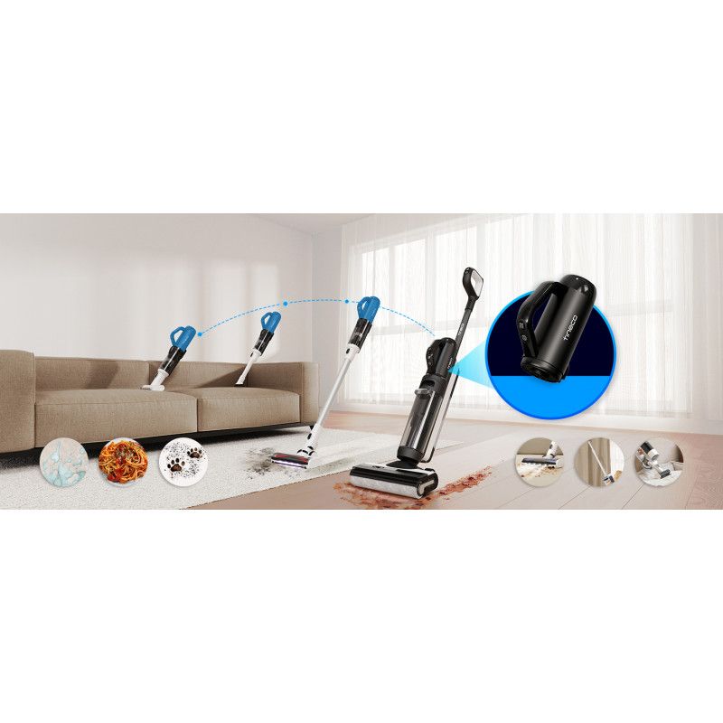 Belaidis grindų plovimo siurblys TINECO FLOOR ONE Switch S6 Pet Belaidis grindų plovimo siurblys TINECO FLOOR ONE Switch S6 Pet