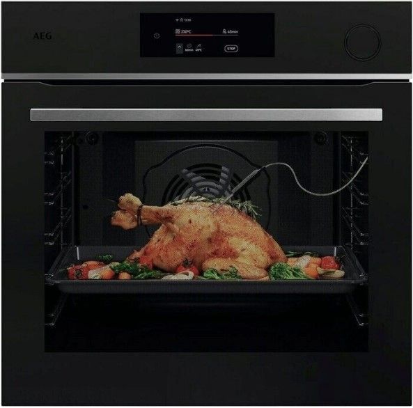 Orkaitė AEG TR7PB731ST, pirolizė, daliniai garai (50%), Supex + Wi-Fi + Matt color, A++
