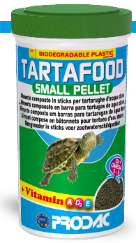 PRODAC TARTAFOOD SMALL PELLET maistas vėžliams 250ml 75g, TARSP250.1