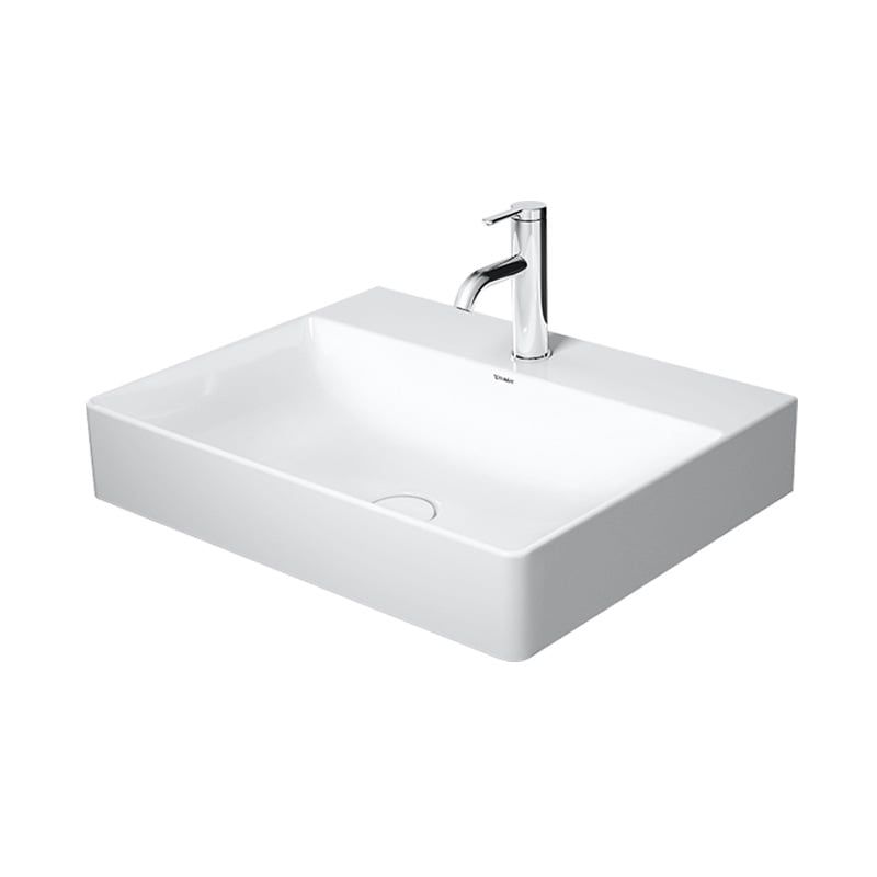 Praustuvas Duravit Durasquare 60 cm su metalinėmis kojomis