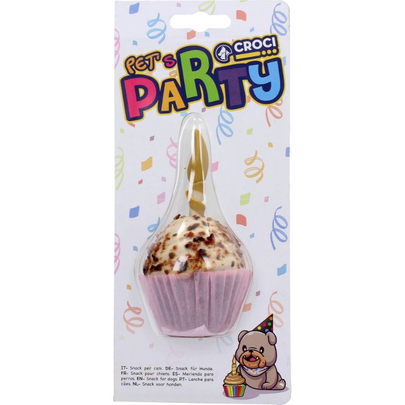 CROCI PARTY CUPCAKE gimtadienio keksiukas 65g (3), C6073934