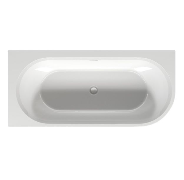 Laisvai statoma vonia Riho Desire Corner 170x77 cm, balta, dešinė, B156001005