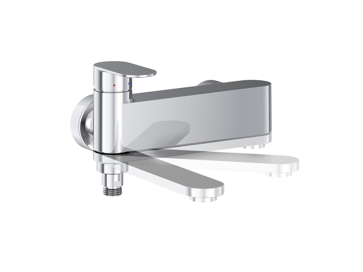 CR II 022.00 CR Bath tap w/o set, chrom., X070451