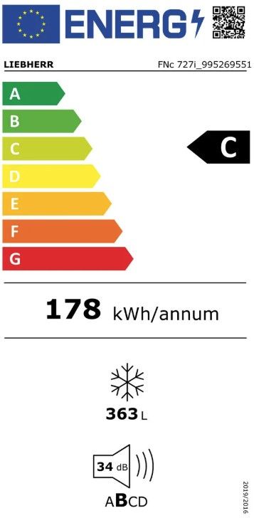 Šaldiklis Liebherr FNc 727i Peak NoFrost Šaldiklis Liebherr FNc 727i Peak NoFrost
