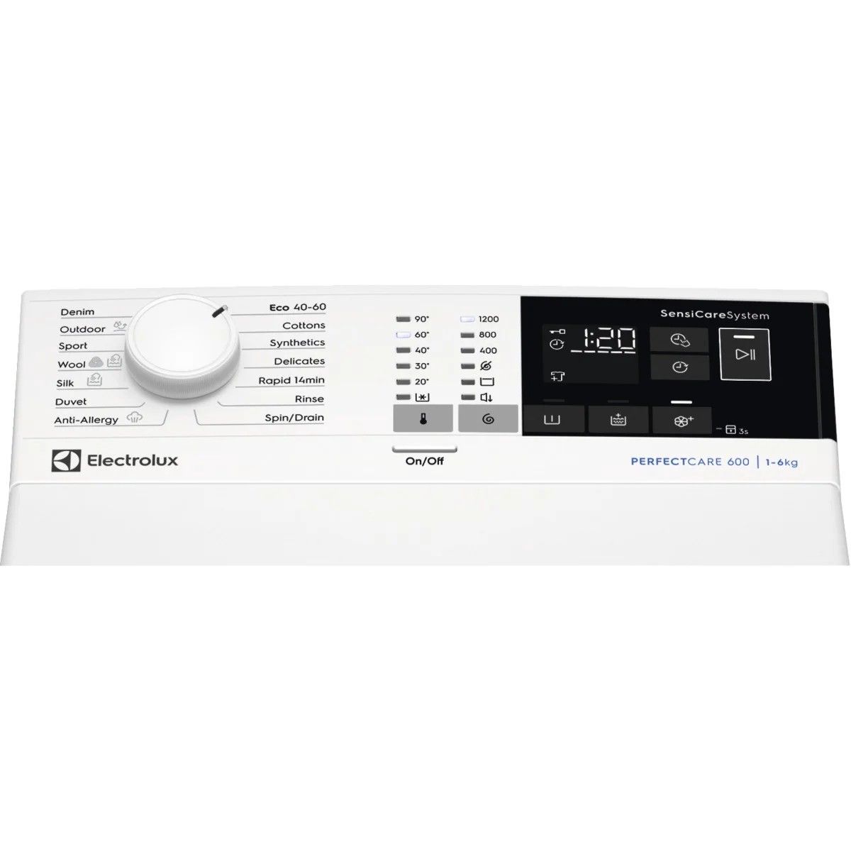 Iš viršaus pakraunama skalbimo mašina Electrolux EW6T4262E Iš viršaus pakraunama skalbimo mašina Electrolux EW6T4262E