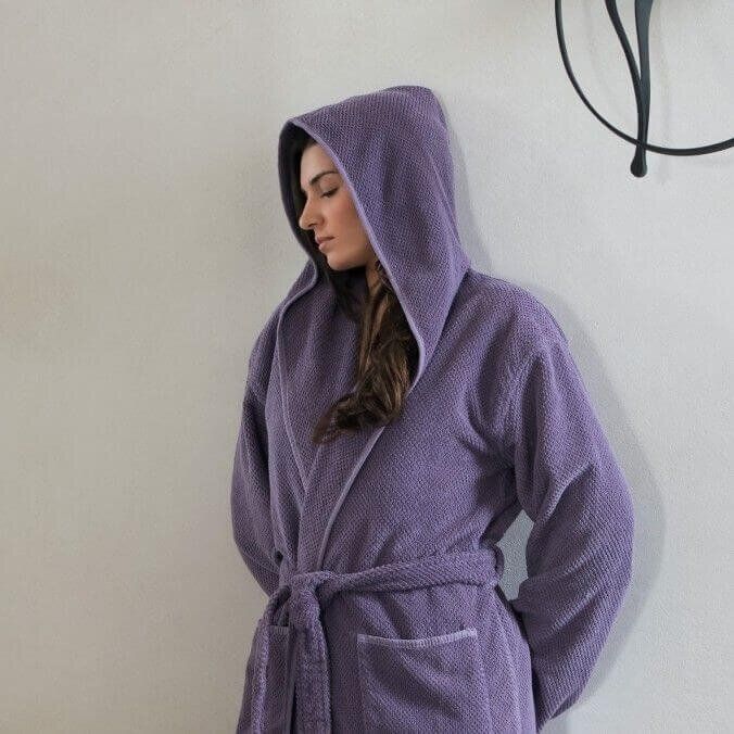 Moteriškas chalatas Waffle Levander S