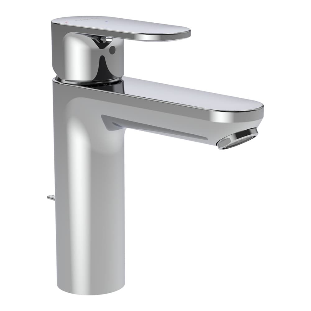 Praustuvo maišytuvas LAUFEN PRO X Eco+ 125 mm, su dugno vožtuvu, chromas, HF506903100000