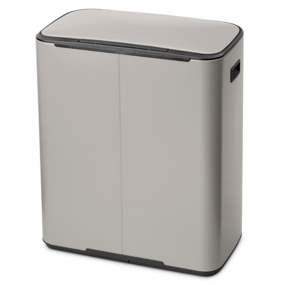 Šiukšlių dėžė su pedalu Brabantia Bo 60L, Soft Grey, 255083