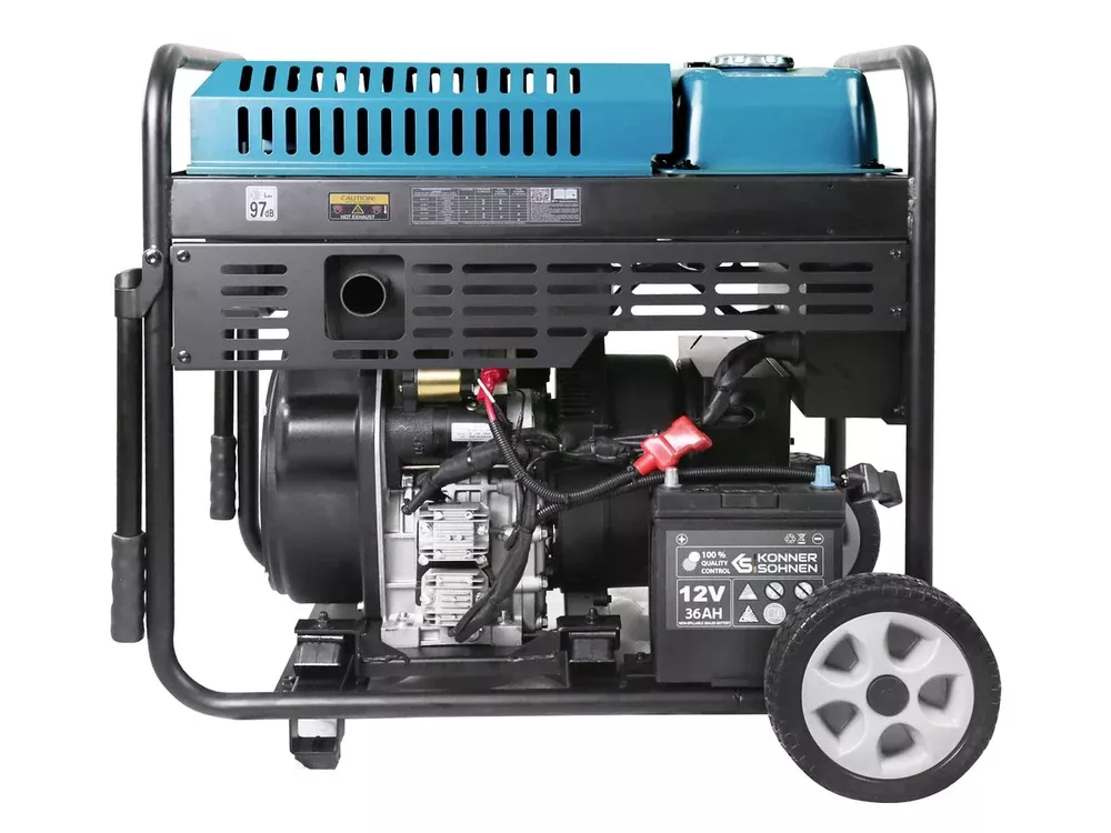 Inverterinis dyzelinis elektros generatorius 9500W KS 9500iDE ATSR KONNER & SOHNEN Inverterinis dyzelinis elektros generatorius 9500W KS 9500iDE ATSR KONNER & SOHNEN
