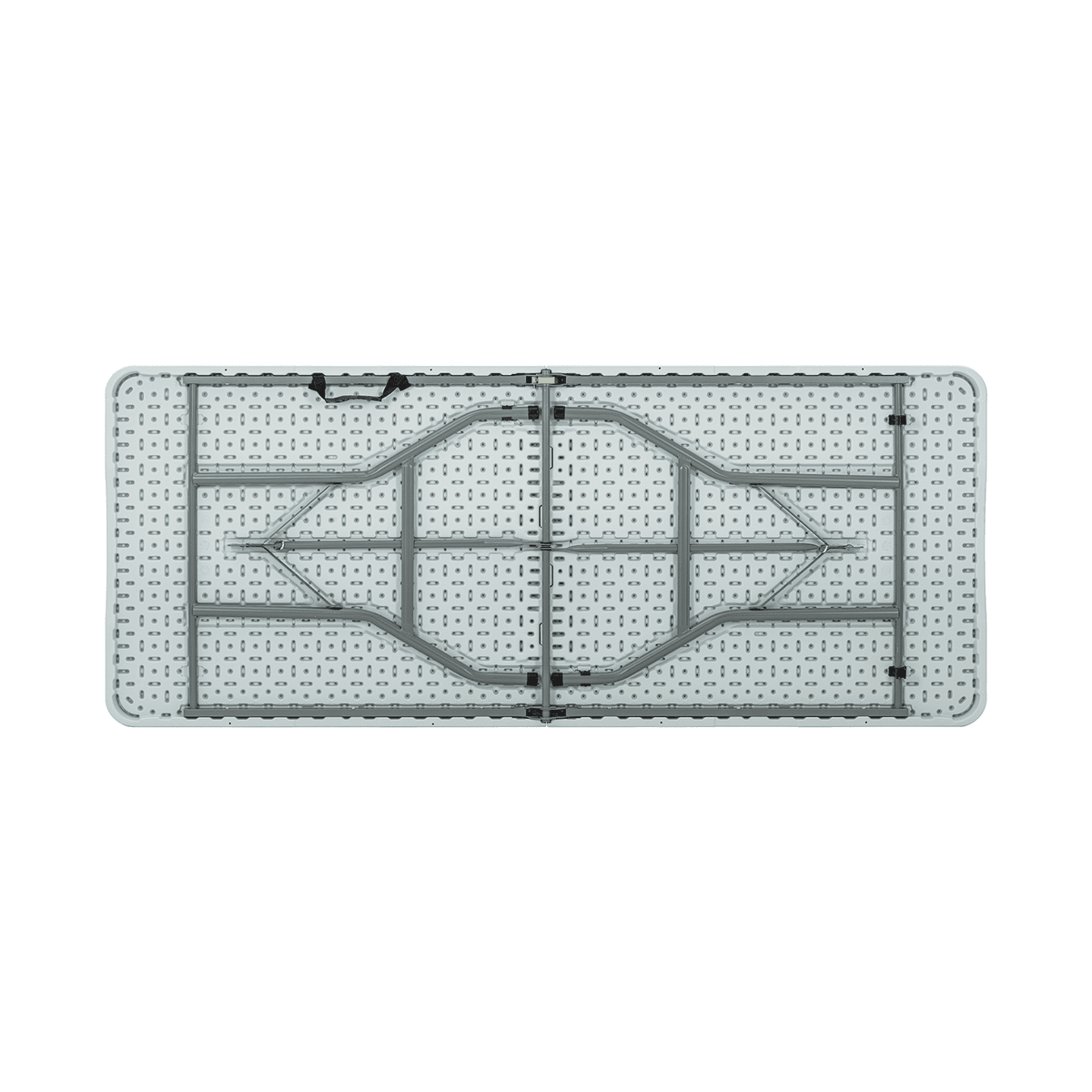 Sulankstomas lauko stalas HATIS, 152 x 70 x 74 cm, baltas Sulankstomas lauko stalas HATIS, 152 x 70 x 74 cm, baltas
