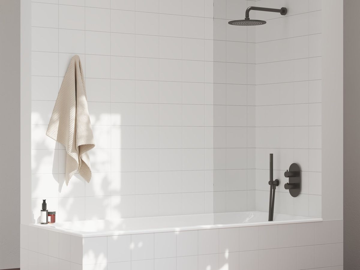 Potinkinis termostatinis maišytuvas Ravak Espirit, grafito, X070326