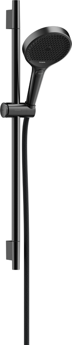 Dušo komplektas Hansgrohe RAINFINITY 130 3j S Puro 650, brushed black chrome, 28745340 Dušo komplektas Hansgrohe RAINFINITY 130 3j S Puro 650, brushed black chrome, 28745340