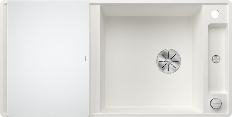 Silgranitinė plautuvė BLANCO AXIA III XL 6 S-F SILG PDUR Balta Z.GL InFino M.AF