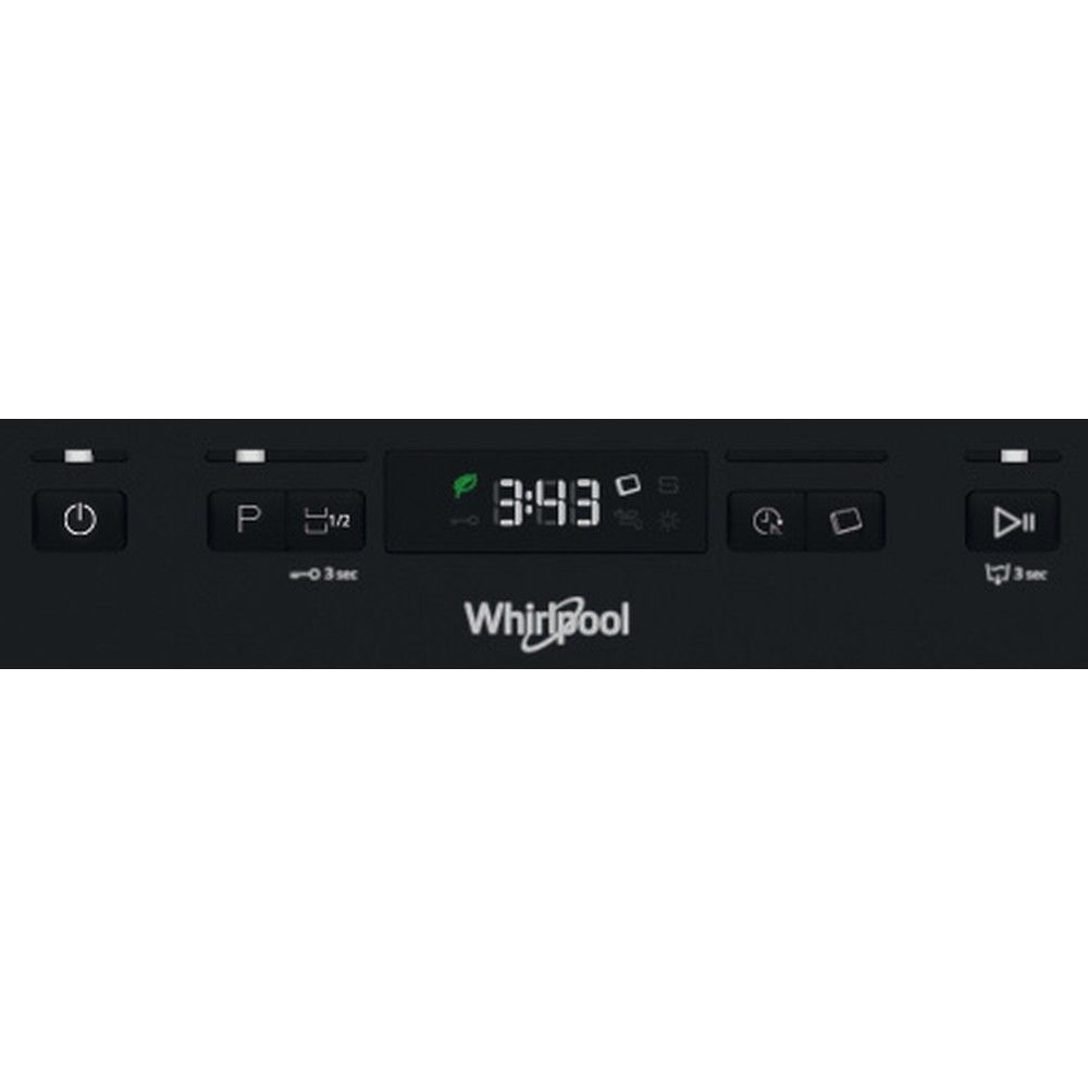 Whirlpool indaplovė Inox W2F HD624 X Whirlpool indaplovė Inox W2F HD624 X