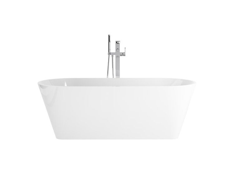 Laisvai pastatoma vonia Ravak Solo 178x80 balta su juodu persipylimu XC00100036