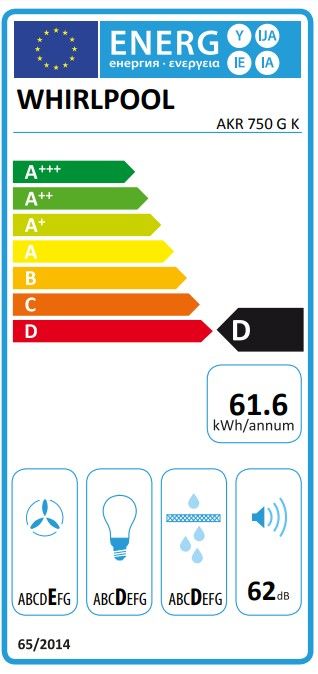Įmontuojamas gartraukis Whirlpool AKR 750 G K