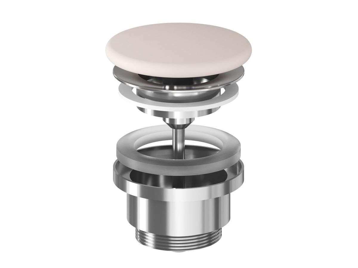 Stacionari praustuvo sifono galvutė Ravak Flat, Alabaster Pink, X03072 Stacionari praustuvo sifono galvutė Ravak Flat, Alabaster Pink, X03072