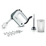 Rankinis maišytuvas BOSCH MFQ4 850 W, MFQ49700, Balta Rankinis maišytuvas BOSCH MFQ4 850 W, MFQ49700, Balta
