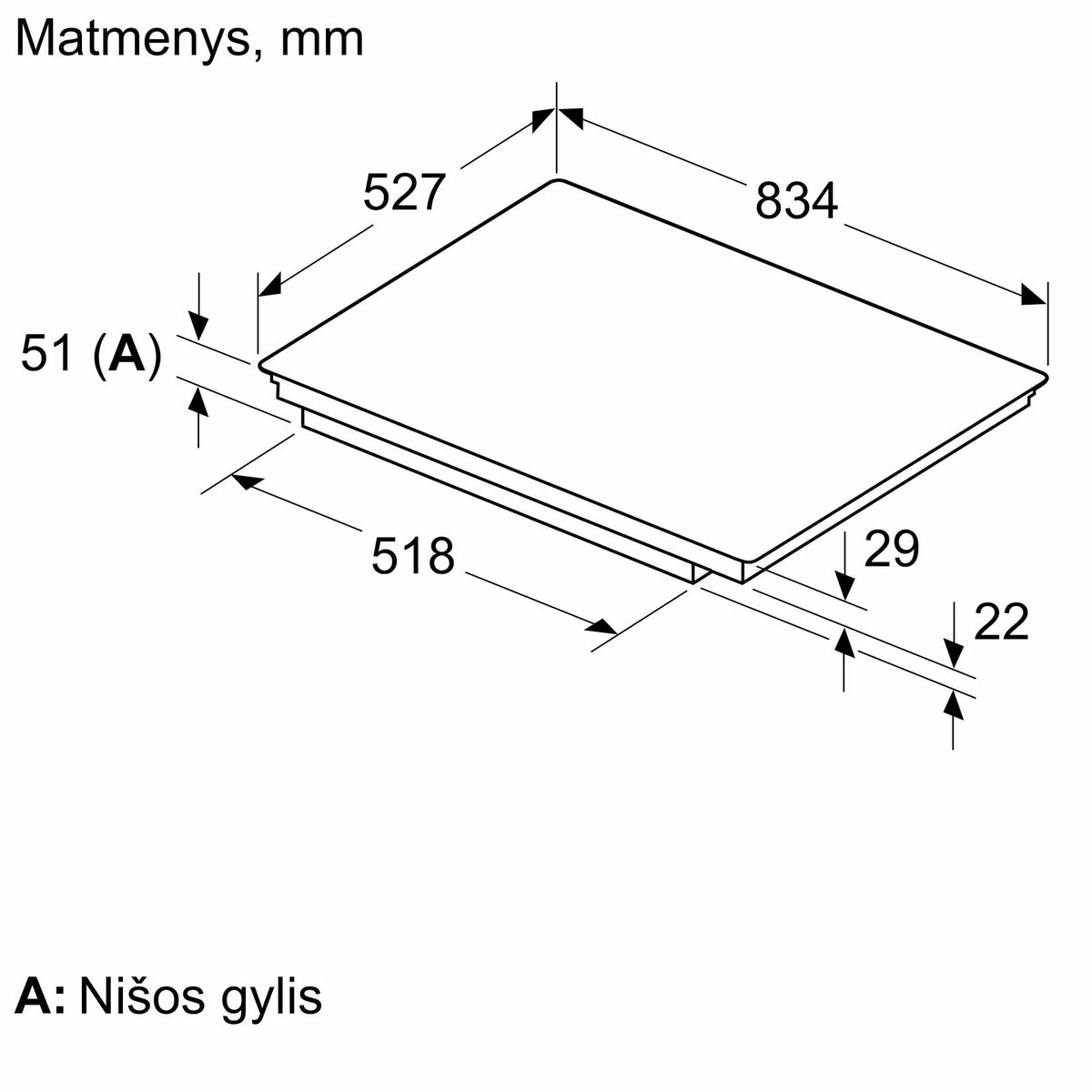 Kaitlentė Neff T68YYY4C0 Kaitlentė Neff T68YYY4C0