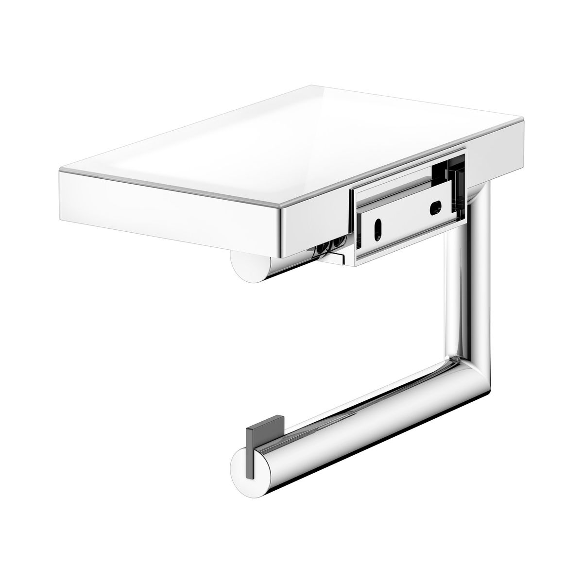 WC popieriaus laikiklis KEUCO REVA, chromas 12873019000 WC popieriaus laikiklis KEUCO REVA, chromas 12873019000