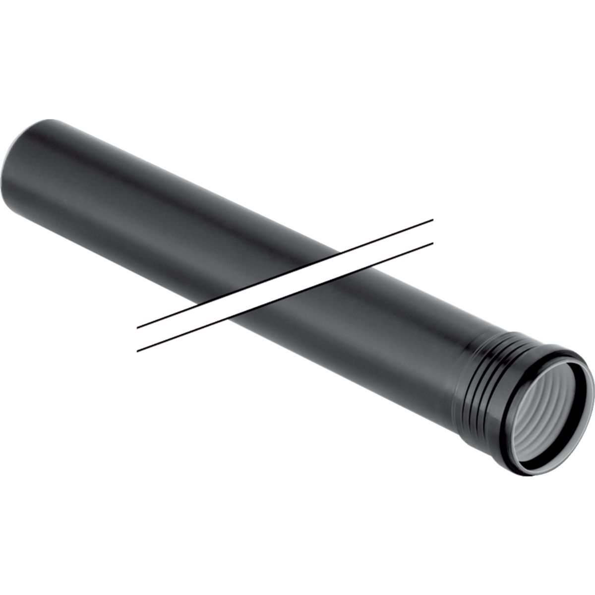 Vamzdis su viena mova Geberit Silent-PP d90 300 cm
