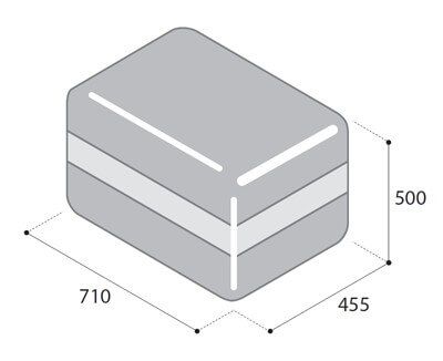 VF55P Automobilinis šaldytuvas (VITRIFRIGO)