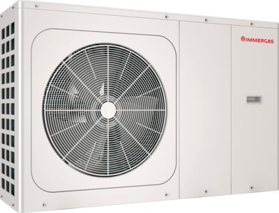 Šilumos siurblys MAGIS M12 T 12 kW su 9 kW tenu (monoblokas), Immergas