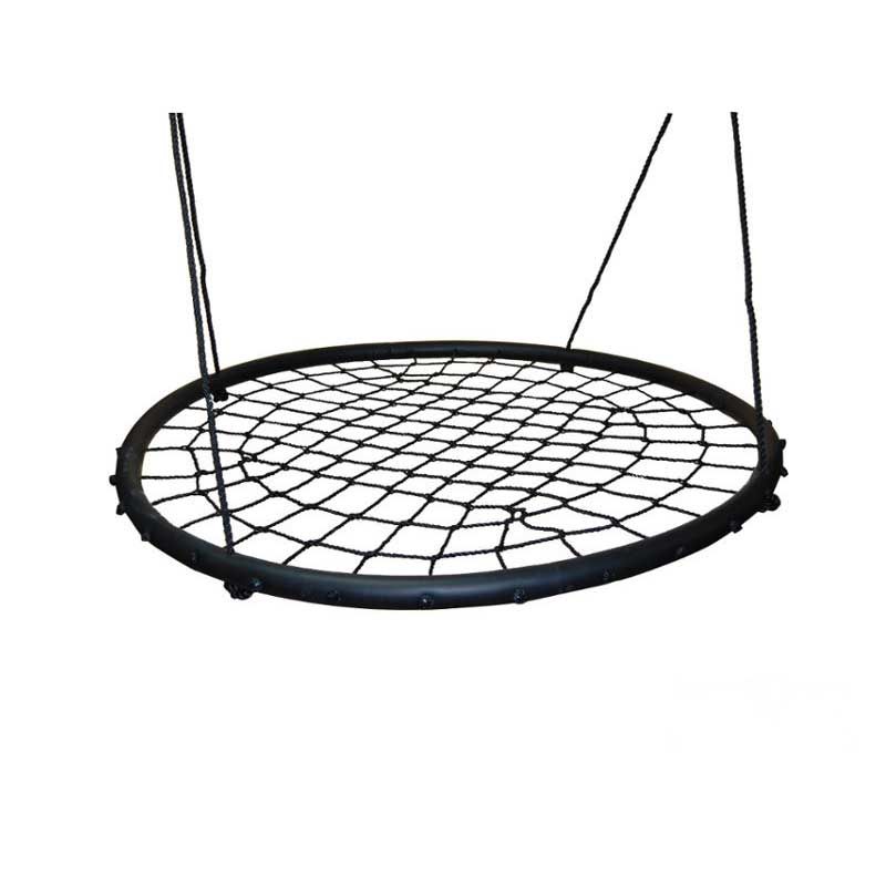 Sūpynės „Gandro lizdas“ 120 cm, juodos Sūpynės „Gandro lizdas“ 120 cm, juodos