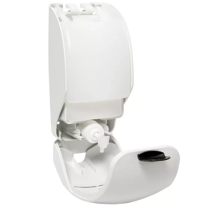 Skysto muilo dozatorius 0,9l Faneco Calma, baltas, CJ9100LPB