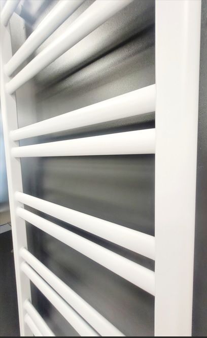 Rankšluosčių džiovintuvas Regnis Retro 54x90 cm, matinė balta (strukūrinė)