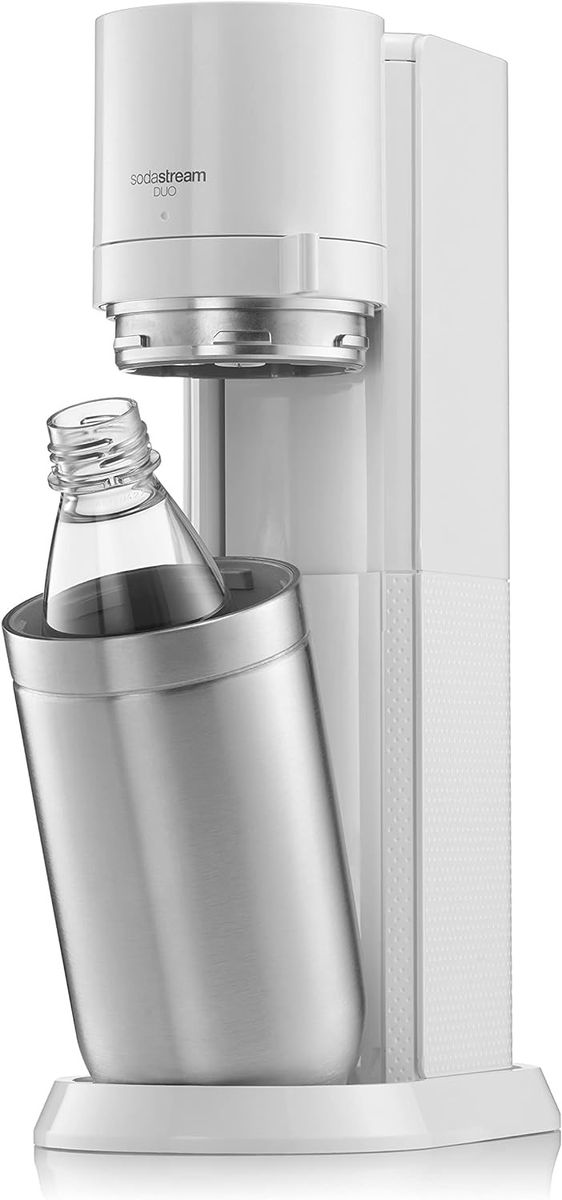 Gazuotų gėrimų gaminimo aparatas SodaStream Duo White
