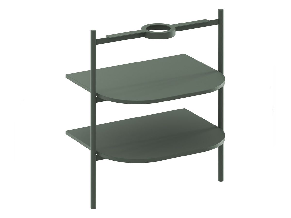 Spintelė po praustuvu Ravak CS Yard 60, Grey Green, D800008005