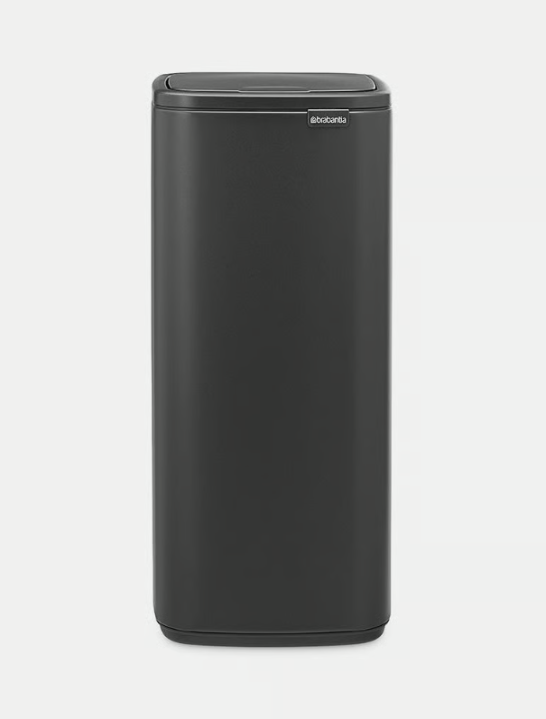 Šiukšlių dėžė Brabantia Bo Touch, 30L., Mineral Infinite Grey, 238284