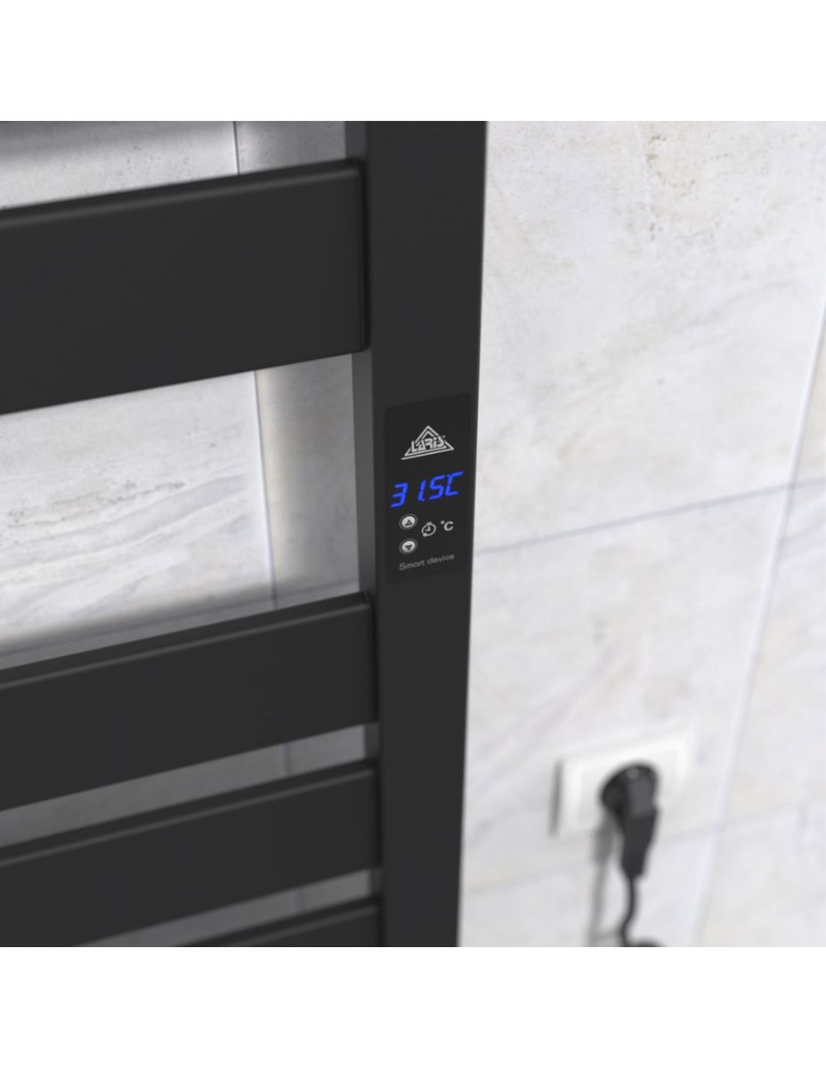 Elektrinis rankšluosčių džiovintuvas Laris GEFEST PREMIUM, 50x120, juodos sp. 5905575466020