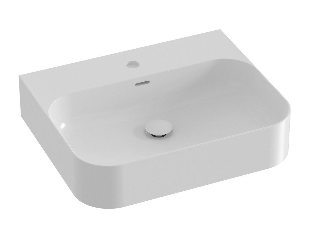 Keraminis praustuvas Ravak Ceramic Slim Wall R 55 N, baltas, XJX01155000