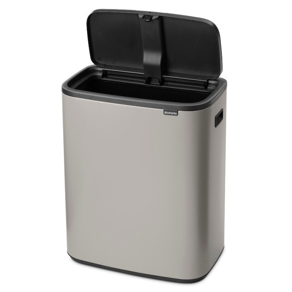 Šiukšlių dėžė Brabantia BO TOUCH BIN 60 L, Soft Grey, 255106