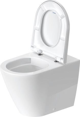 Pastatomas unitazas Duravit D-Neo su HygieneGlaze danga