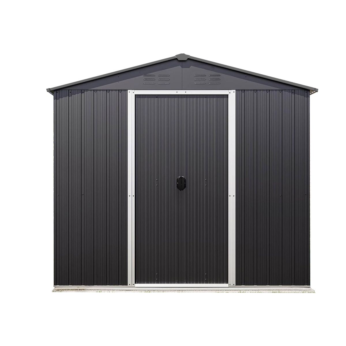Metalinis sandėliukas HATIS, 3,82 m2, antracito Metalinis sandėliukas HATIS, 3,82 m2, antracito