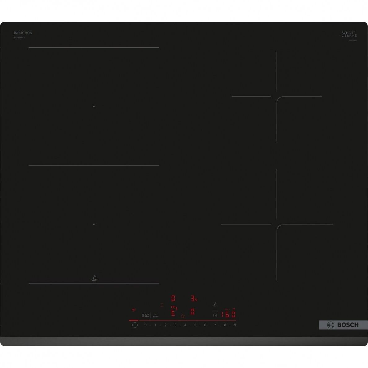Įmontuojama indukcinė kaitlentė Bosch PVS63KHC1Z