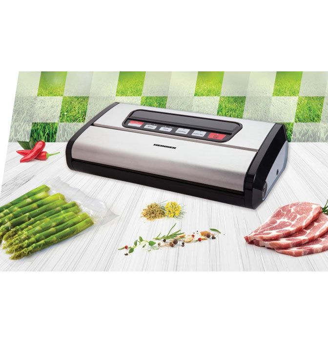 Vakuumavimo aparatas 165W HAV-165BKSS HEINNER Vakuumavimo aparatas 165W HAV-165BKSS HEINNER