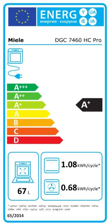 Įmontuojama kombinuota garinė orkaitė Miele DGC 7460 HC Pro OBSW, 12099690 Įmontuojama kombinuota garinė orkaitė Miele DGC 7460 HC Pro OBSW, 12099690