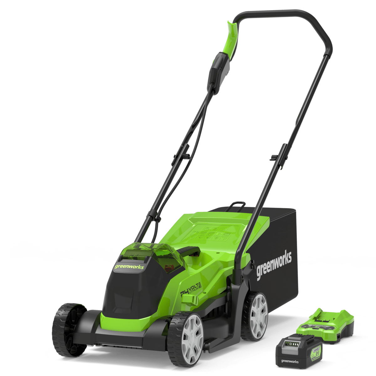 VEJAPJOVĖ Greenworks GD24LM33K4